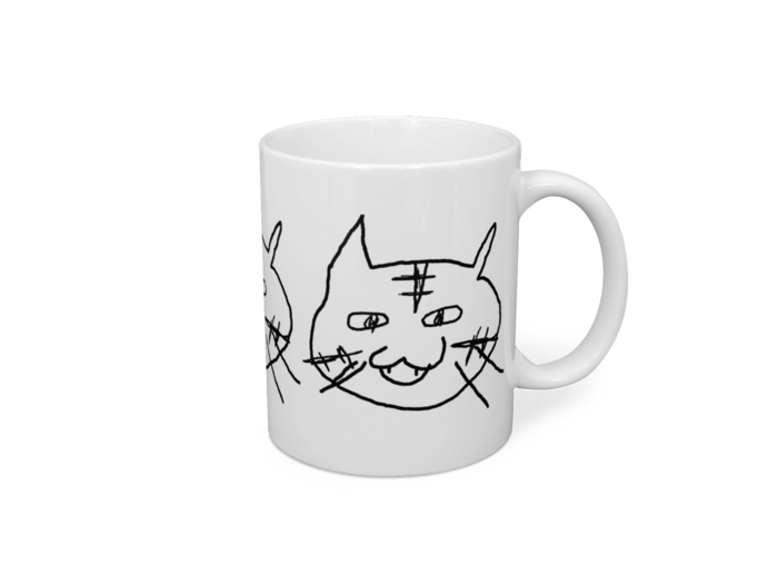 マグカップ - 直径 8 cm / 高さ 9.5 cm