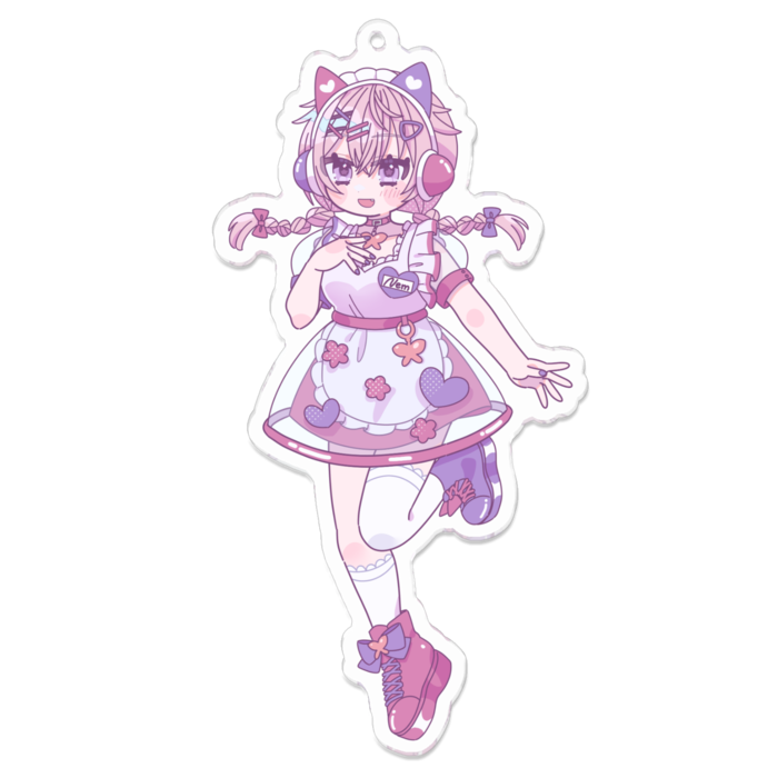 アクリルキーホルダー - 100 x 100 (mm)