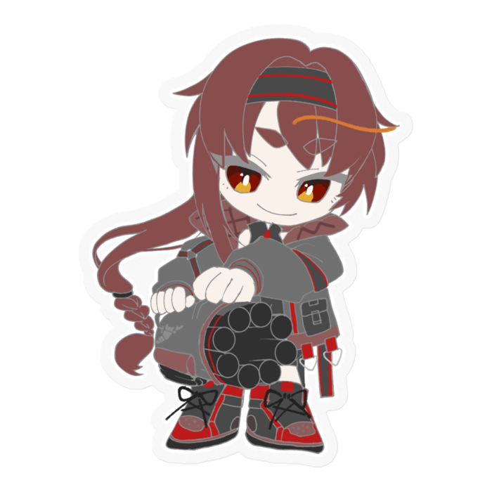 ステッカー - 100 x 100 (mm)