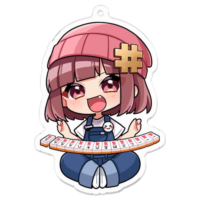アクリルキーホルダー - 70 x 70 (mm)