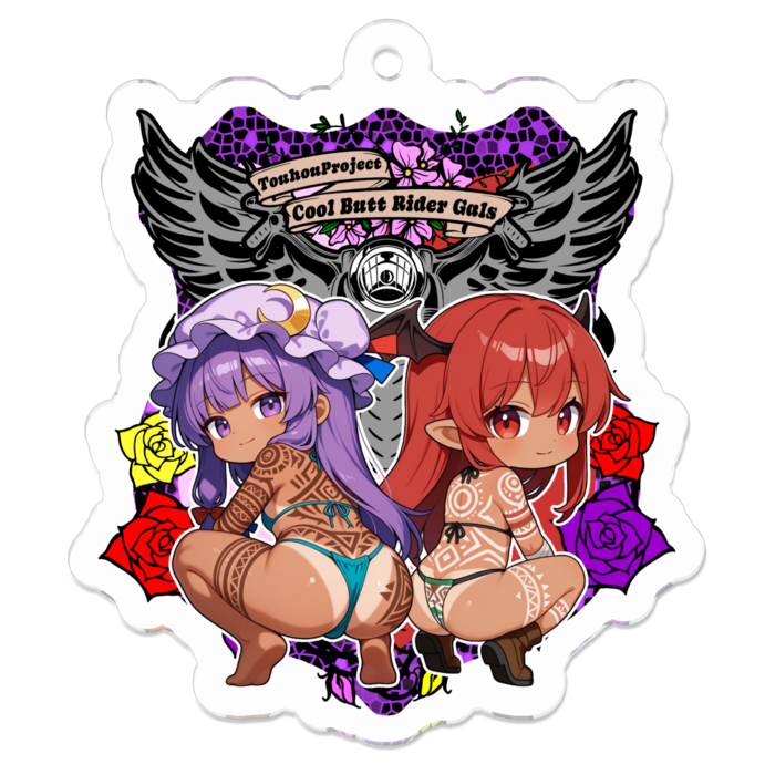 アクリルキーホルダー - 50 x 50 (mm)