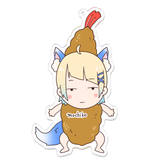 アクリルキーホルダー - 100 x 100 (mm)