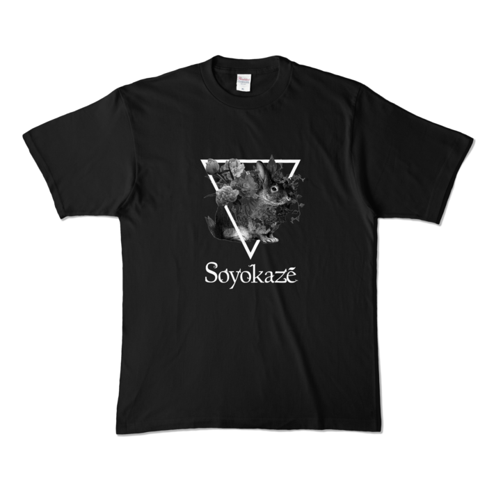 カラーTシャツ - XL - ブラック(モノトーン)