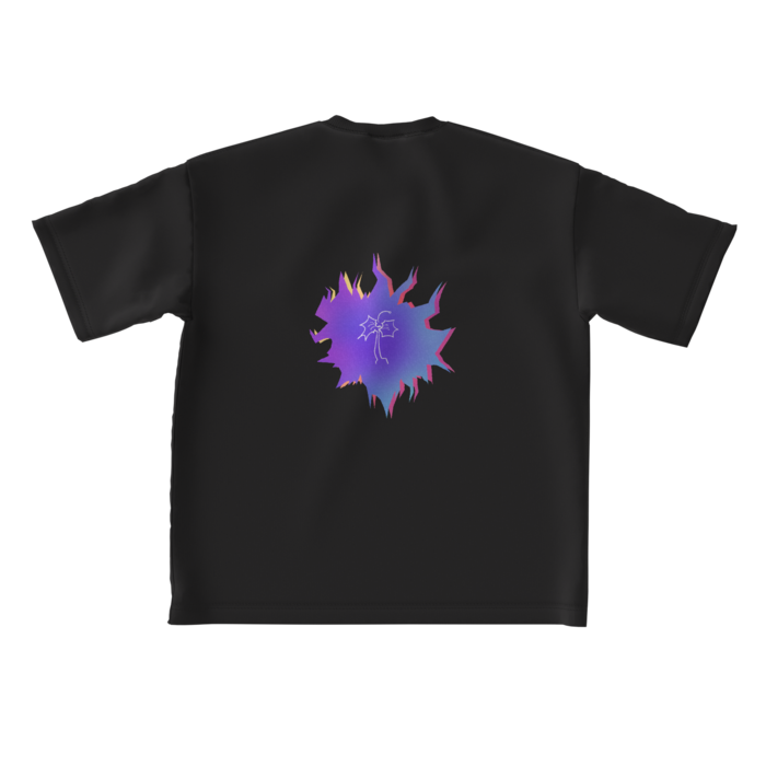 ビッグシルエットTシャツ - L - 背面