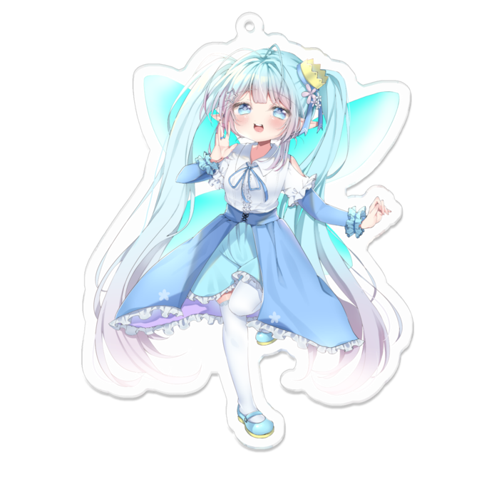 アクリルキーホルダー - 100 x 100 (mm)