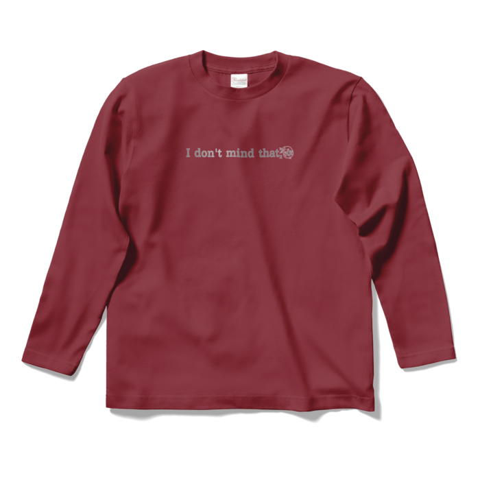 ロングスリーブTシャツ - S - バーガンディ