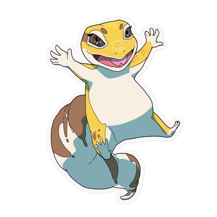 ステッカー - 100 × 100 (mm)クリア