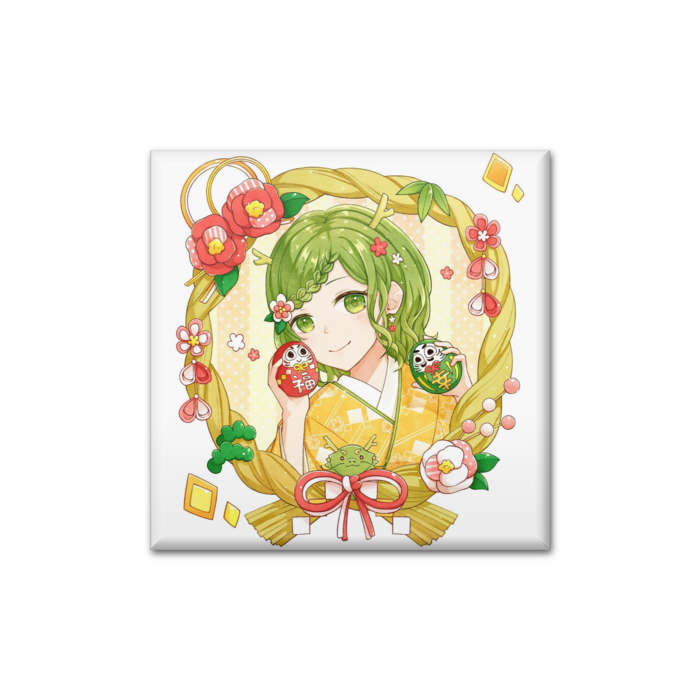 缶バッジ - 四角形40mm