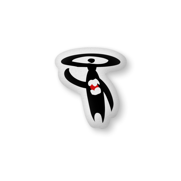 ふかふかクッション - 中（H56×W36cm） - 片面