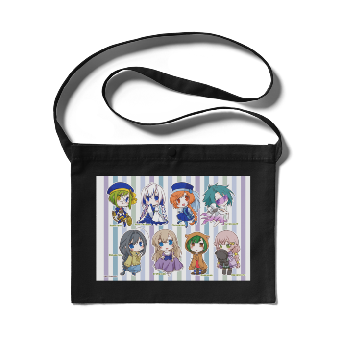 サコッシュ - 300 x 230 (mm) - ブラック