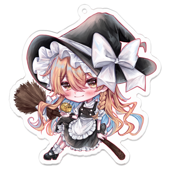 アクリルキーホルダー - 70 x 70 (mm)
