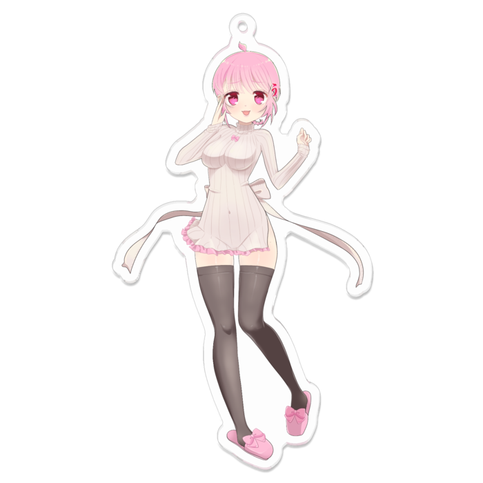 描き下ろし 全身アクリルキーホルダー うがい Ugai Shop Booth