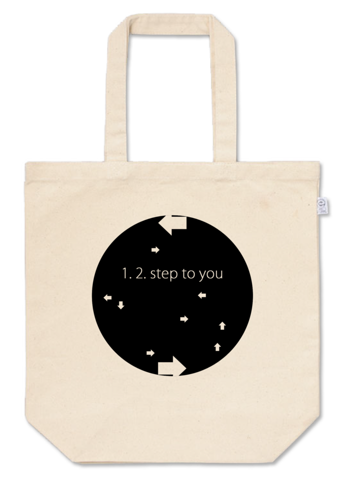 トートバッグ - M - プリント面積中 - ナチュラル