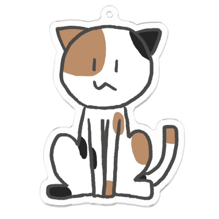 アクリルキーホルダー - 70 x 70 (mm)