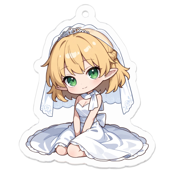 アクリルキーホルダー - 50 x 50 (mm)(キャラのみ)