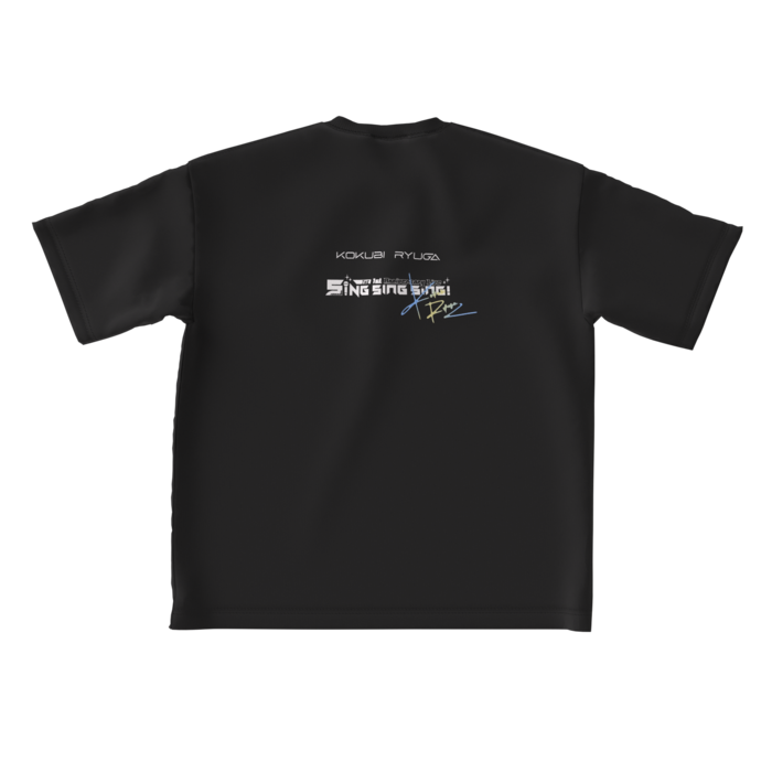 ビッグシルエットTシャツ - L - 背面