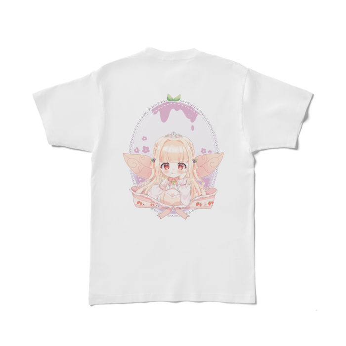 Tシャツ - L - 白　背面