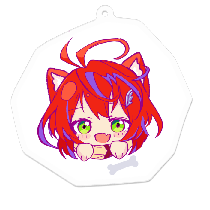 アクリルキーホルダー - 70 x 70 (mm)