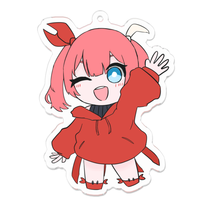 アクリルキーホルダー - 70 x 70 (mm)