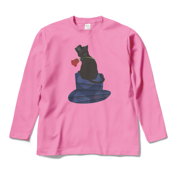 ロングスリーブTシャツ - M - ピンク