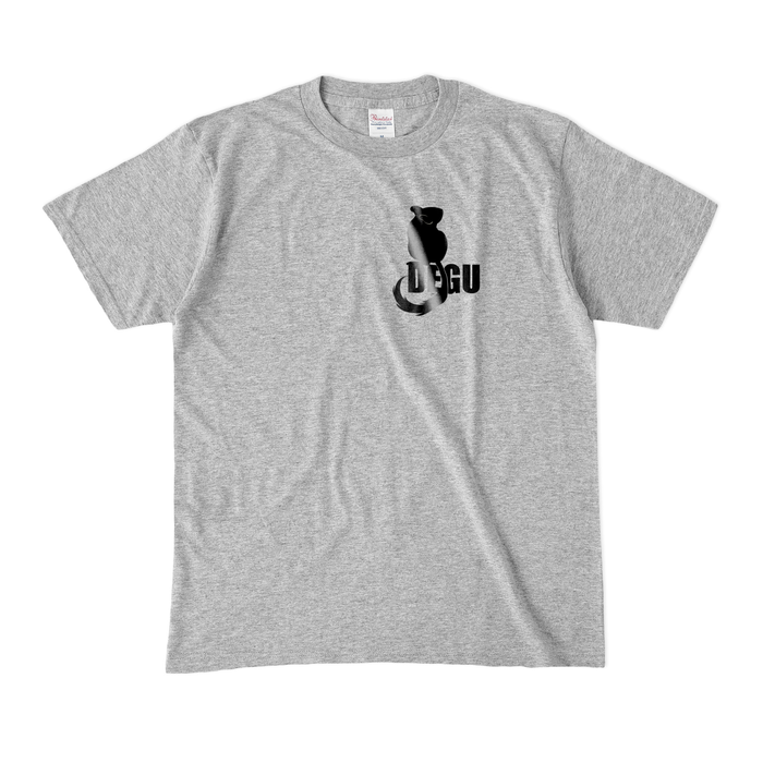 カラーTシャツ(濃色) - M - 杢グレー