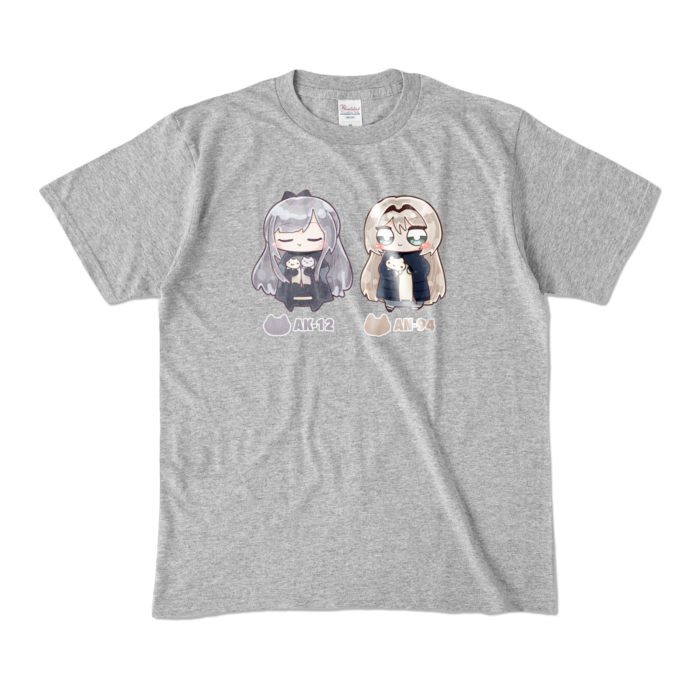 カラーTシャツ - M - 杢グレー