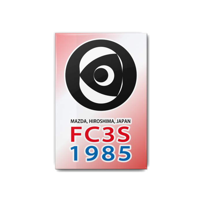 FC3S　缶バッジ - 54x80mm