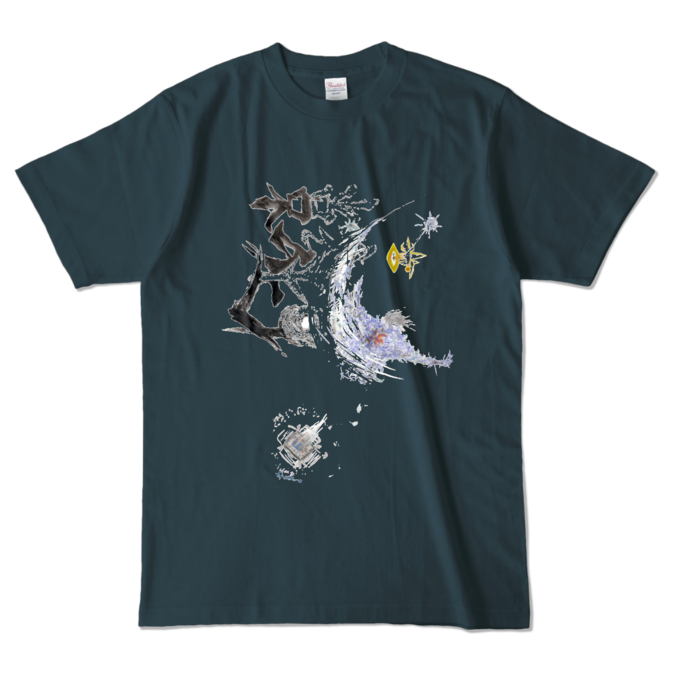 カラーTシャツ - L - デニム (濃色)