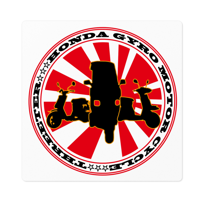 スクエアステッカー - 100 x 100 (mm)