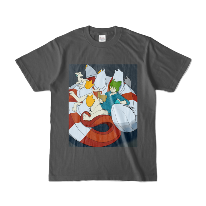 カラーTシャツ - S - チャコール (濃色)