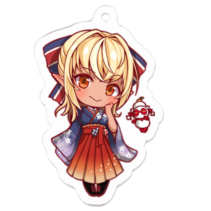 アクリルキーホルダー - 50 x 50 (mm)