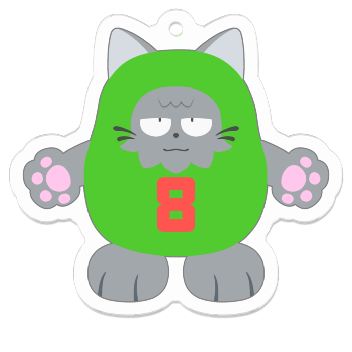 エドのアクリルキーホルダー
