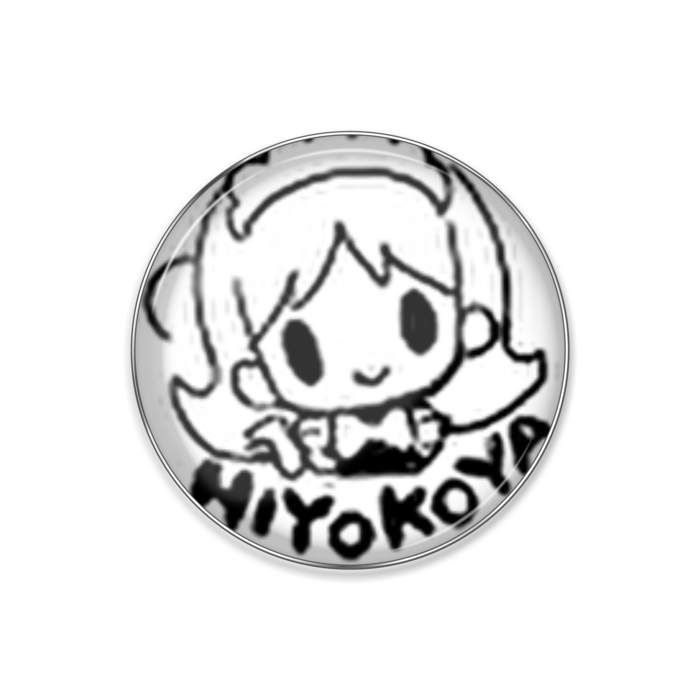 ピンバッジ - 丸形25mm