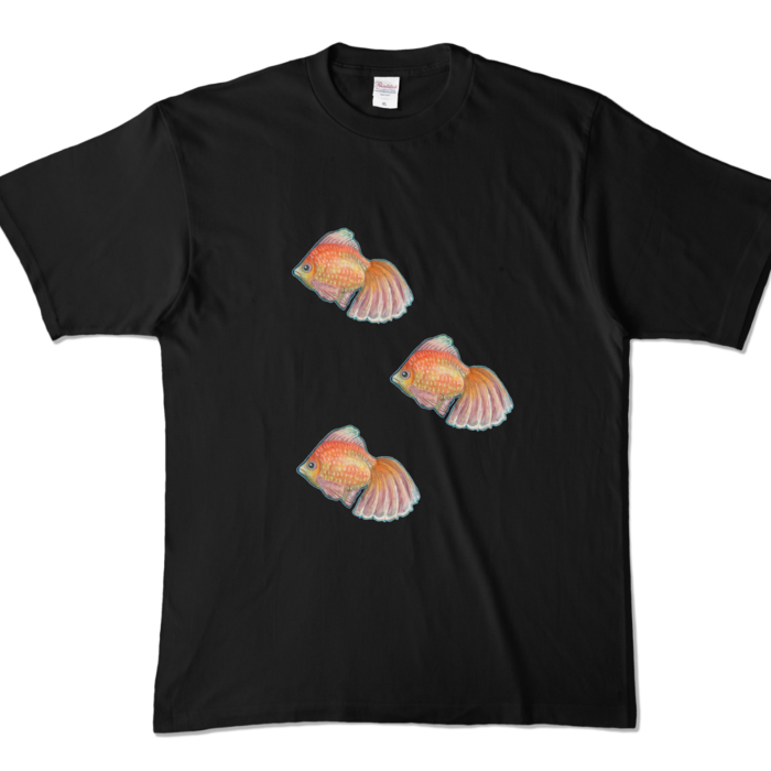 カラーTシャツ - XL - ブラック (濃色)