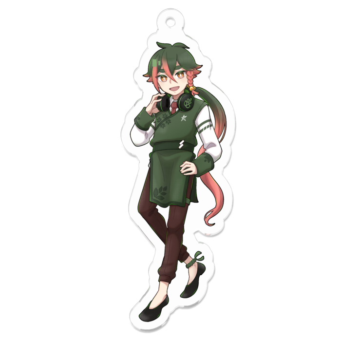 アクリルキーホルダー - 70 x 70 (mm)