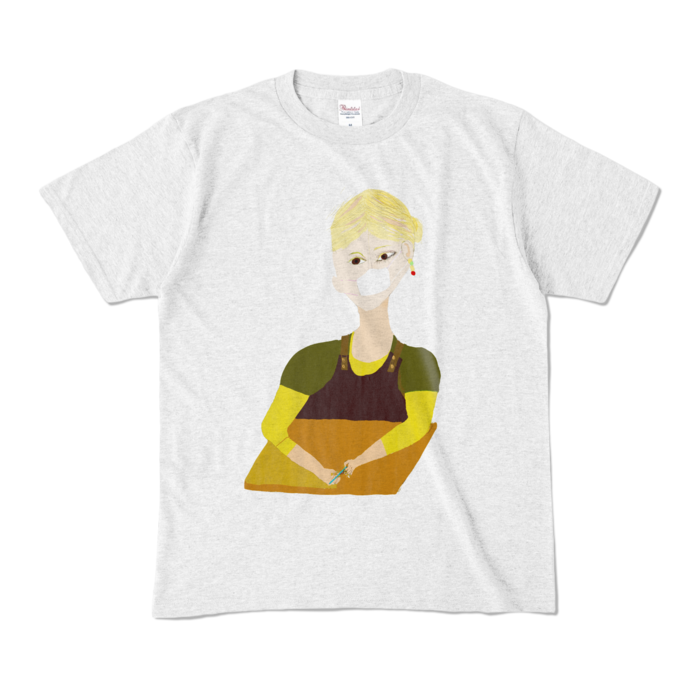 カラーTシャツ - M - アッシュ (淡色)