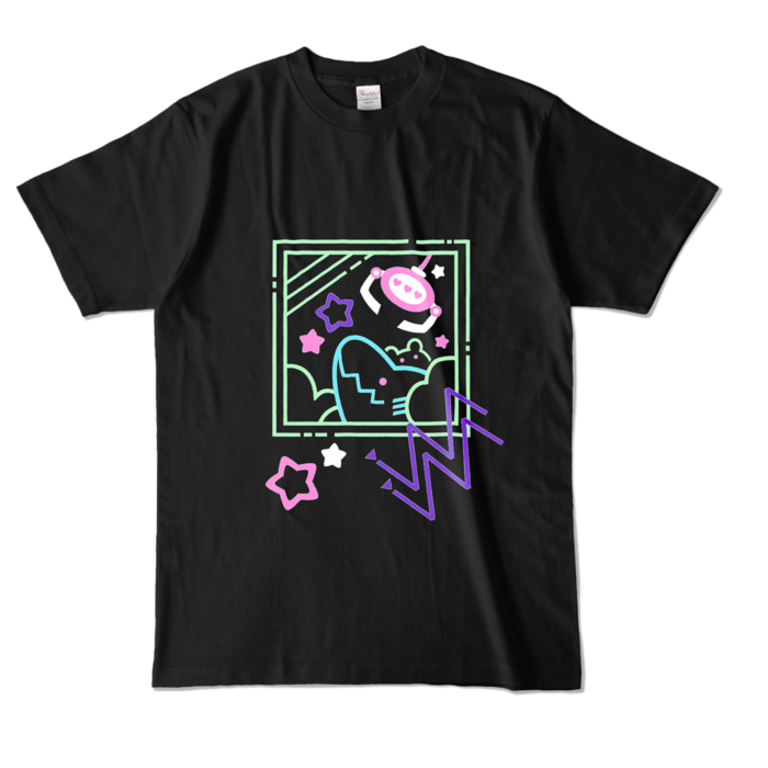 カラーTシャツ - L - ブラック （濃色）