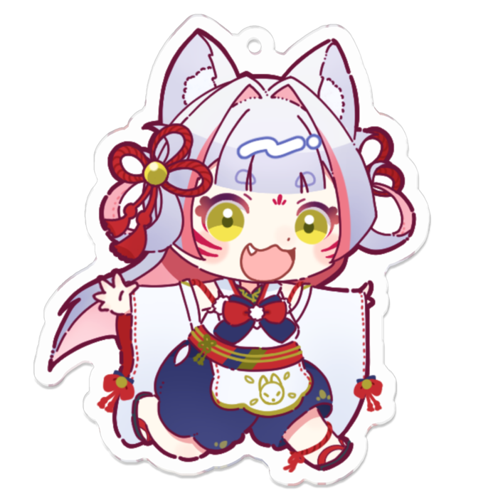 アクリルキーホルダー - 70 x 70 (mm)