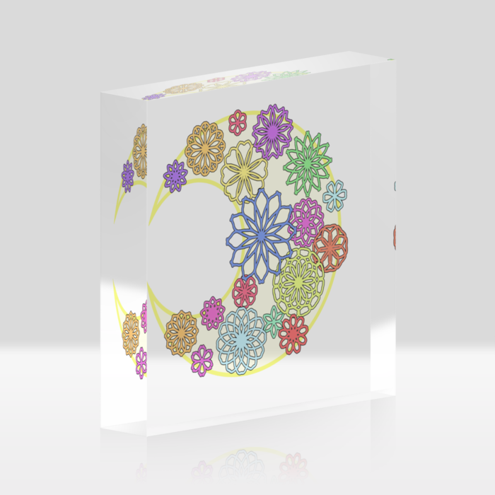 アクリルブロック - 100x100mm