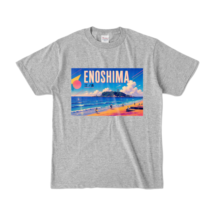 カラーTシャツ - S - 杢グレー (濃色)