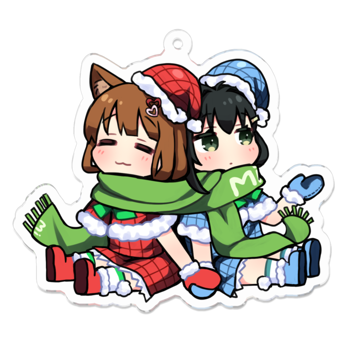 アクリルキーホルダー - 70 x 70 (mm)