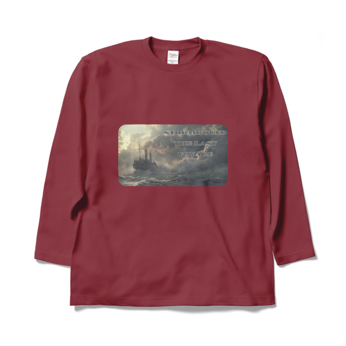 ロングスリーブTシャツ - XL - バーガンディ