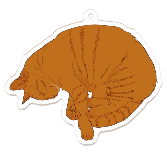 アクリルキーホルダー - 70 × 70 (mm)