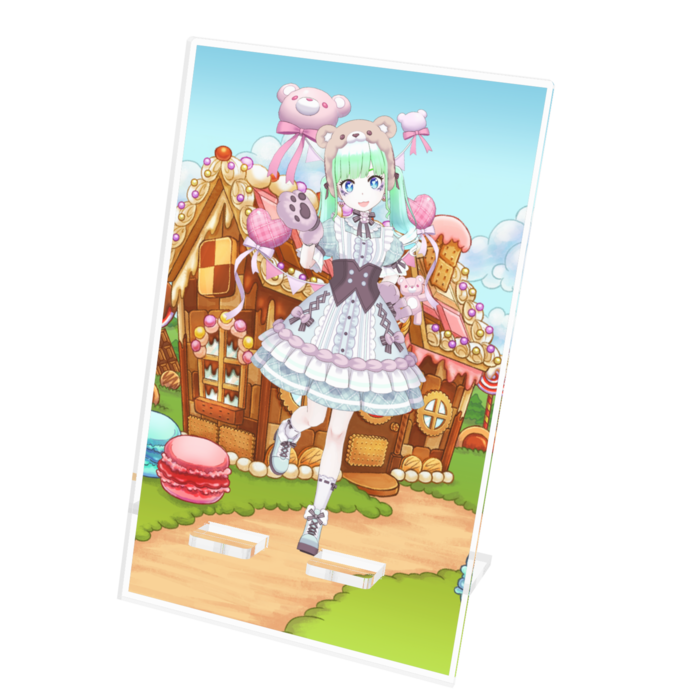 アクリルスマホスタンド - 100x160mm