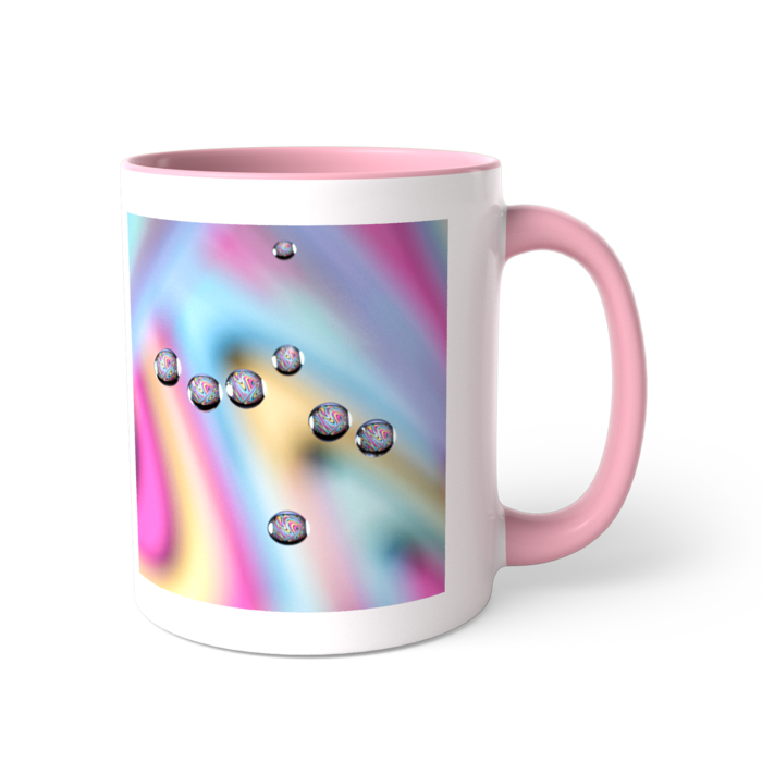 ツートンカラーマグカップ - 直径 8.2cm / 高さ 9.5cm