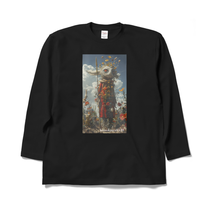 ロングスリーブTシャツ - XL - ブラック