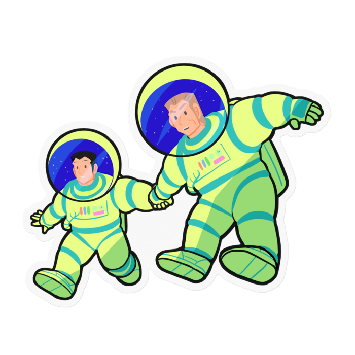 ステッカー - 100 x 100 (mm)