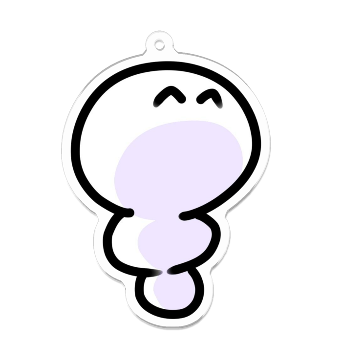 アクリルキーホルダー - 70 x 70 (mm)