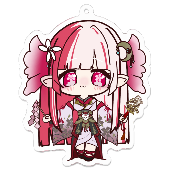 アクリルキーホルダー - 70 x 70 (mm)