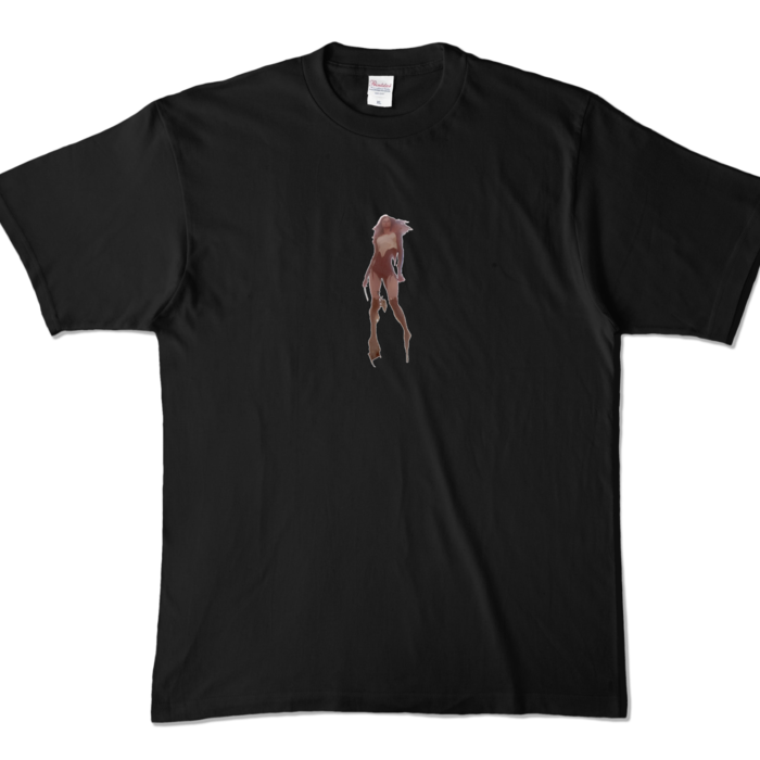 カラーTシャツ - XL - ブラック (濃色)